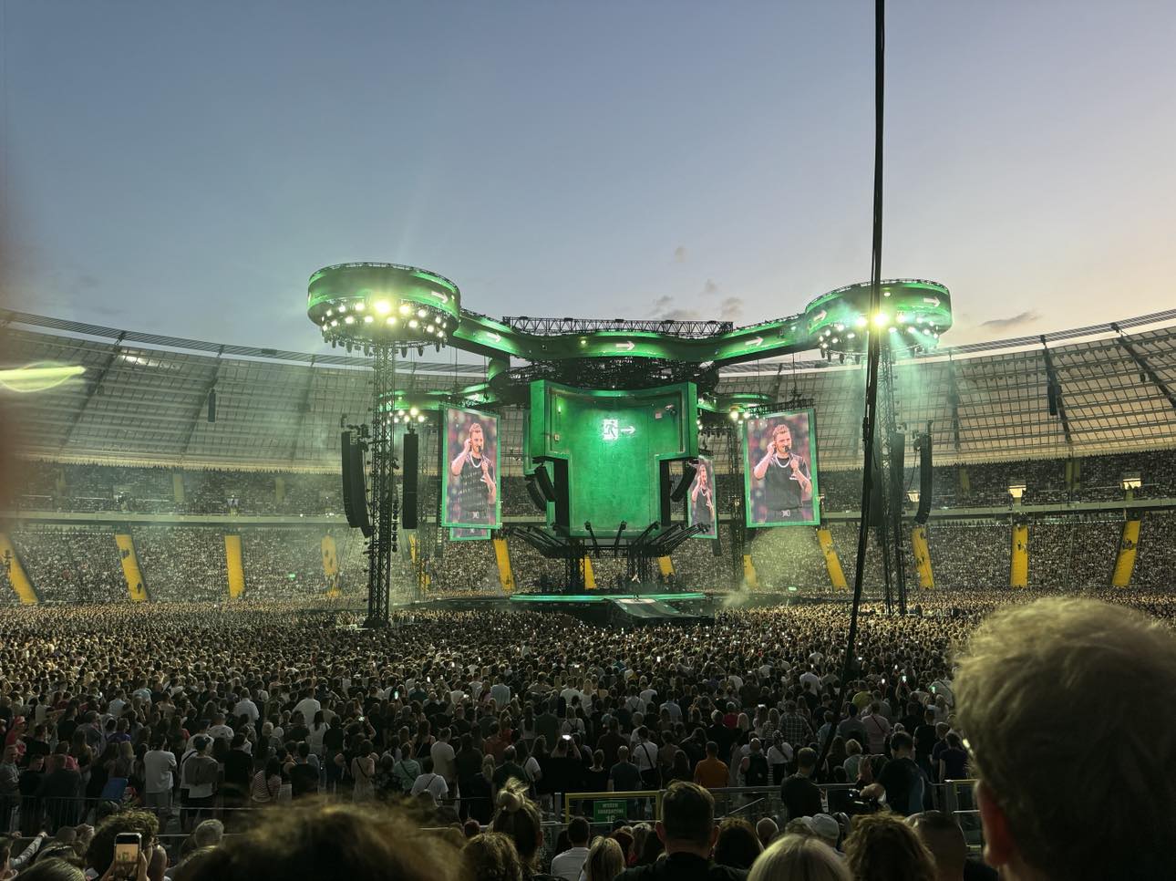 Dawid Podsiadło na Stadionie Śląskim 2024. Rekord/fot.Skarżyńska