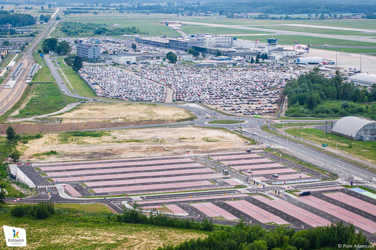 Nowy parking w Katowice Airport. Fot. Katowice Airport