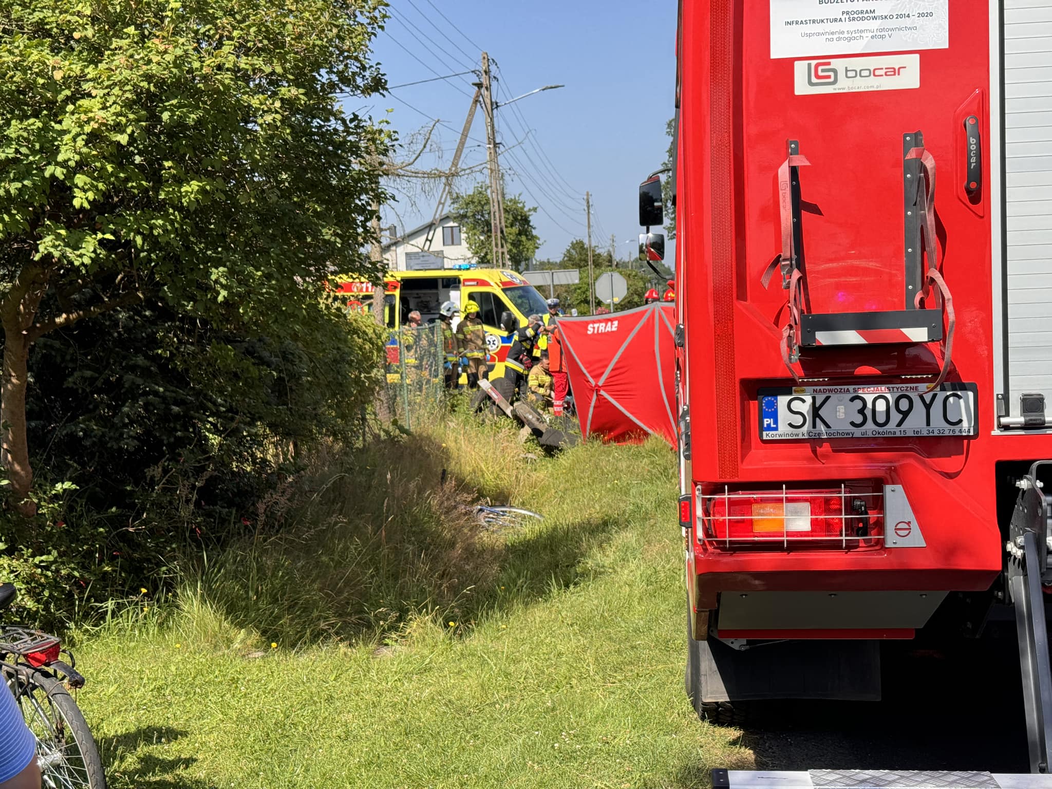 Śląskie: Potrącił 13-latka. Dziecko jest w stanie krytycznym/fot.klobucka.pl