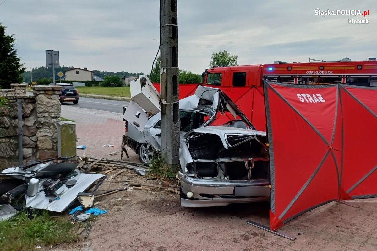 Areszt dla sprawcy wypadku w Kłobucku. Fot. Policja Kłobuck