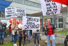 Zwolnienia grupowe w Yazaki w Mikołowie/fot.solidarnosckatowice.pl