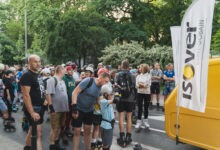 13 km na rolkach. ISOVER NIGHT SKATING w Gliwicach/fot.UM Gliwice