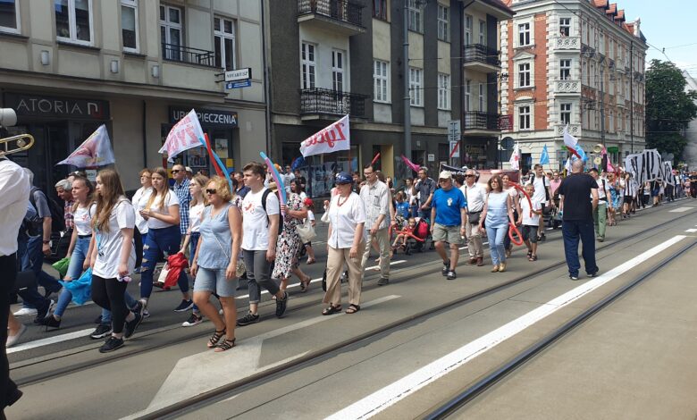 Marsz dla Życia i Rodziny w Katowicach/fot.mat.prasowy