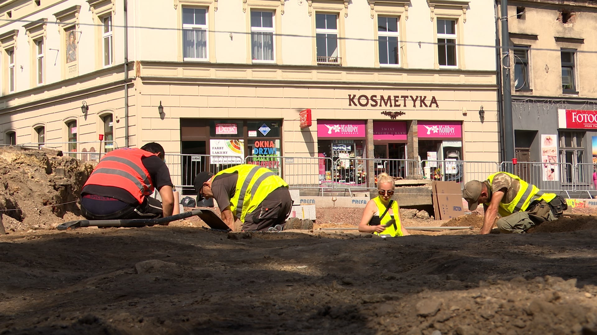 Ludzkie groby w centrum Mysłowic