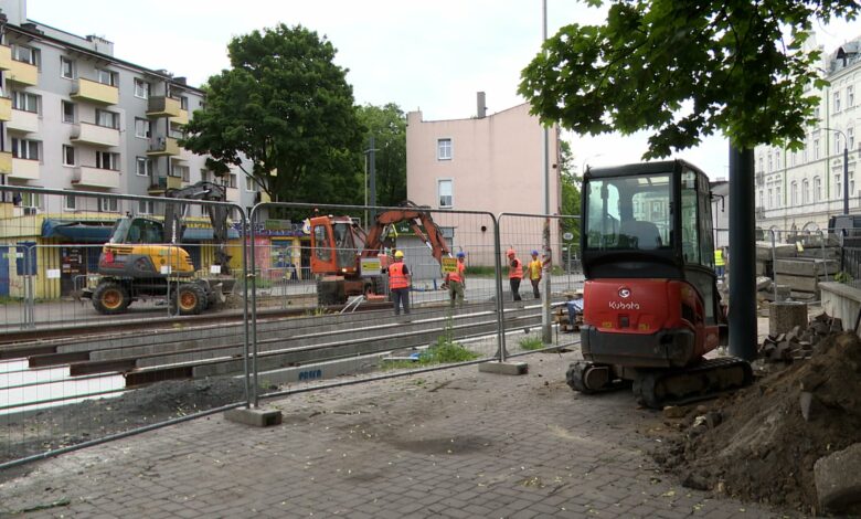 Budowa torowiska w Mysłowicach. Są ułatwienia dla mieszkańców