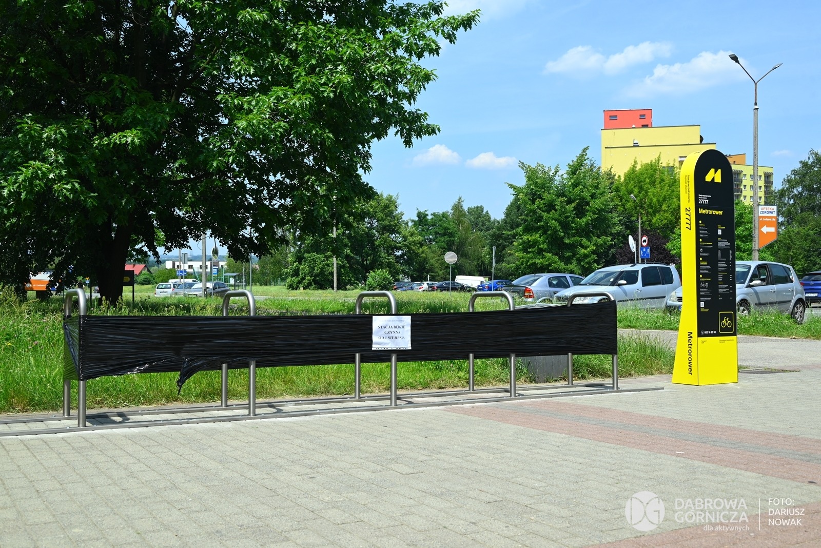 Metrorower w Dąbrowie Górniczej od 1 sierpnia/fot.UM Dąbrowa Górnicza
