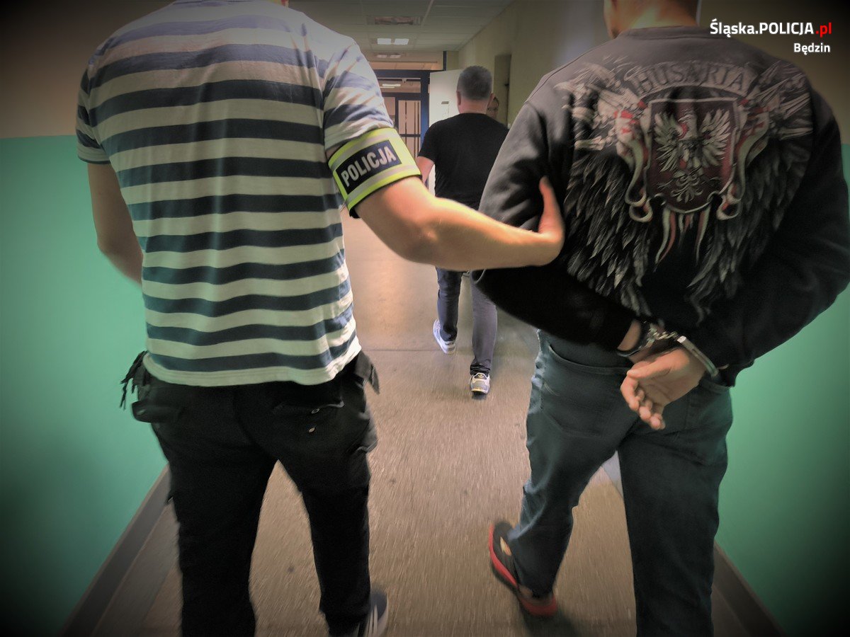 22-latek z Będzina podpalił firmę, w której pracował. Fot. Policja Śląska