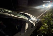 Śmierć na drodze w powiecie częstochowskim/fot.KMP Częstochowa