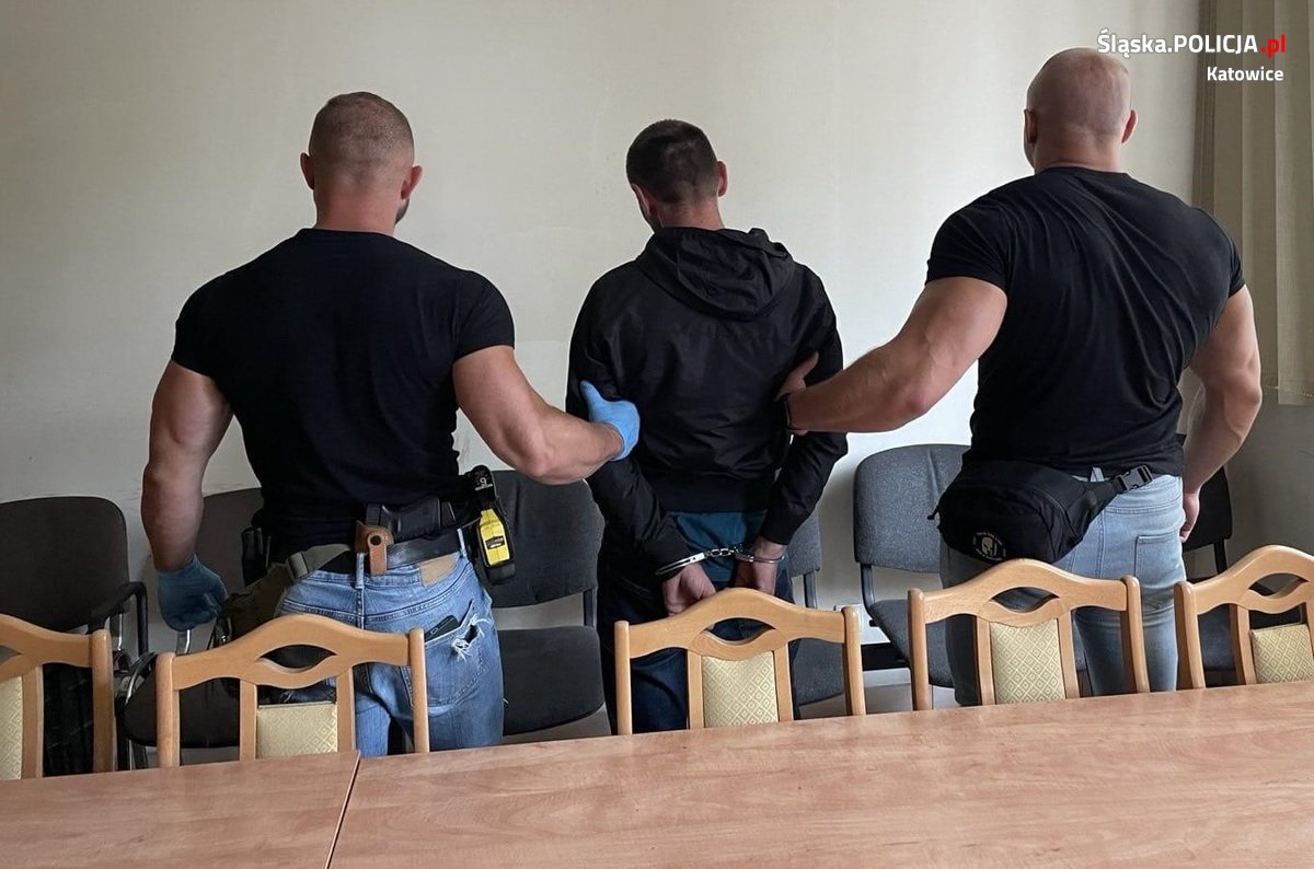 Napad na ekspedientkę na targowisku w Katowicach/fot.Śląska Policja