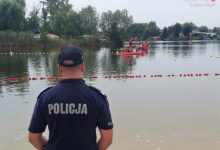 Śląskie: Tragedia na kąpielisku. Nie żyje nastolatek/fot.Śląska Policja