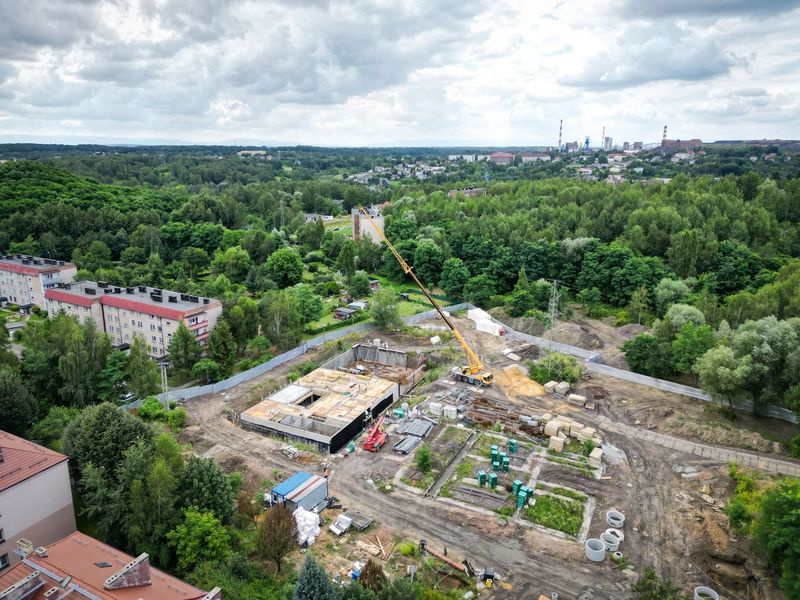 Rybnik: Ruszyła budowa hospicjum w Niedobczycach/fot.UM Rybnik