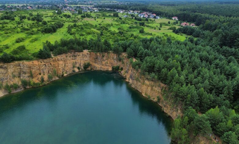 Park Gródek w Jaworznie. Śląskie Malediwy