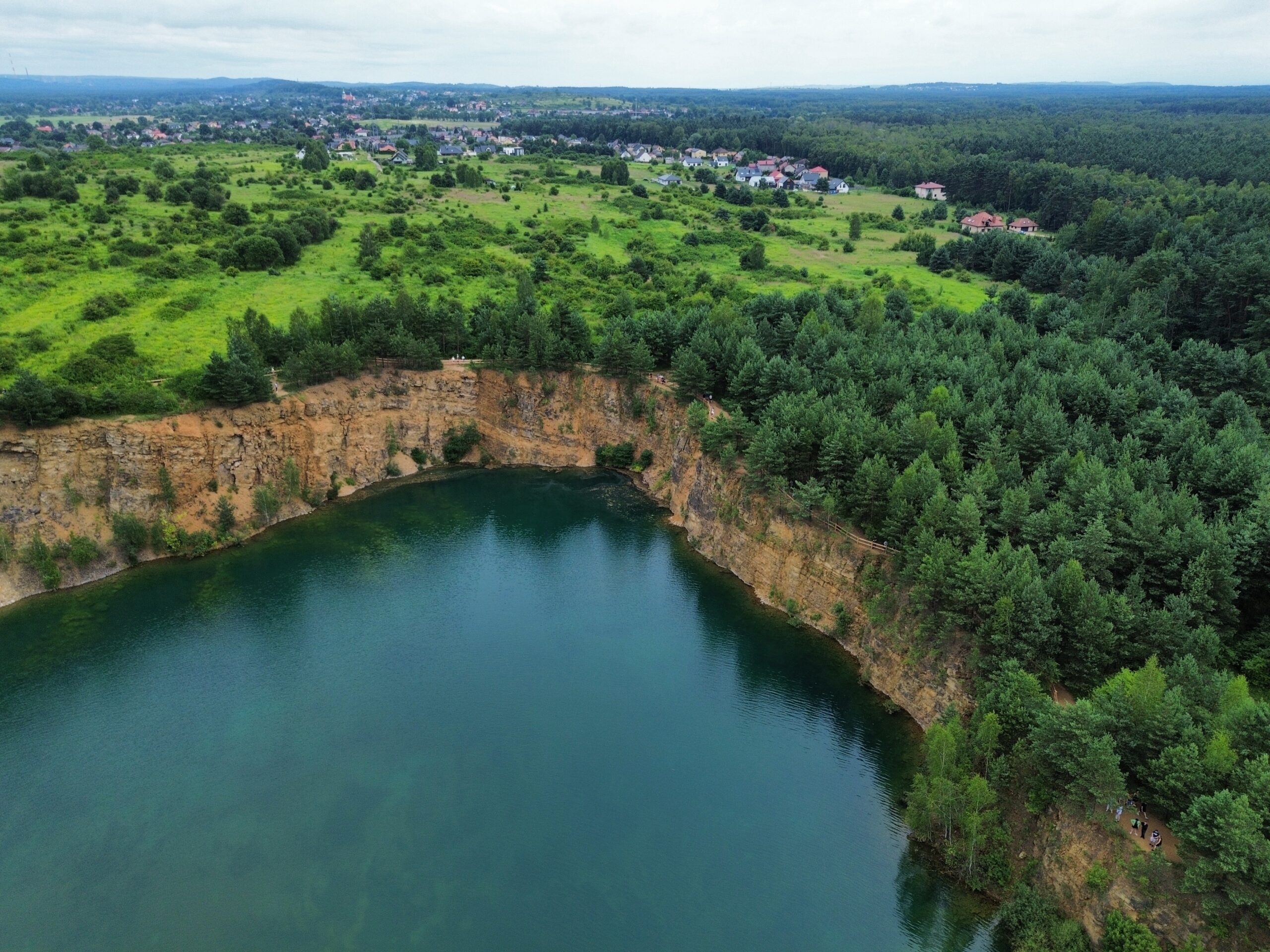 Park Gródek w Jaworznie. Śląskie Malediwy