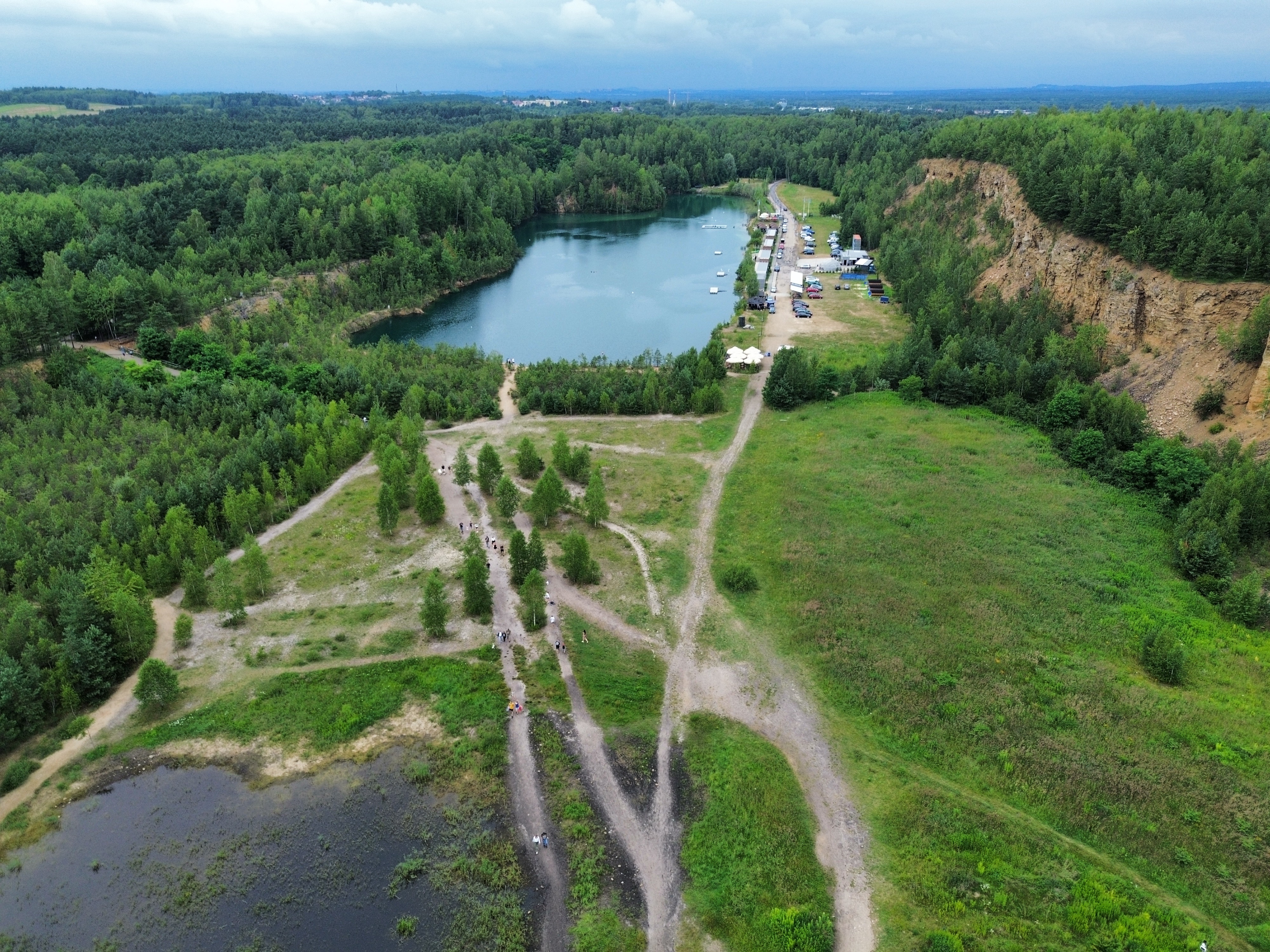 Park Gródek, czyli Śląskie Malediwy z drona