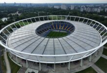 Stadion Śląski z drona