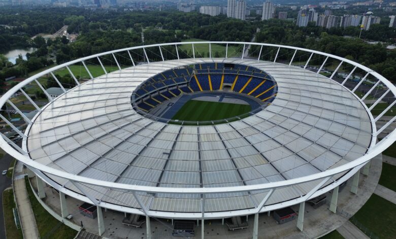 Stadion Śląski z drona