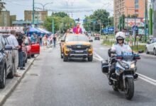 Święcenie pojazdów w Tychach/fot.UM Tychy