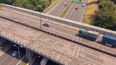 Od poniedziałku tylko jedną jezdnią S86 w Katowicach. Fot. GDDKiA Katowice