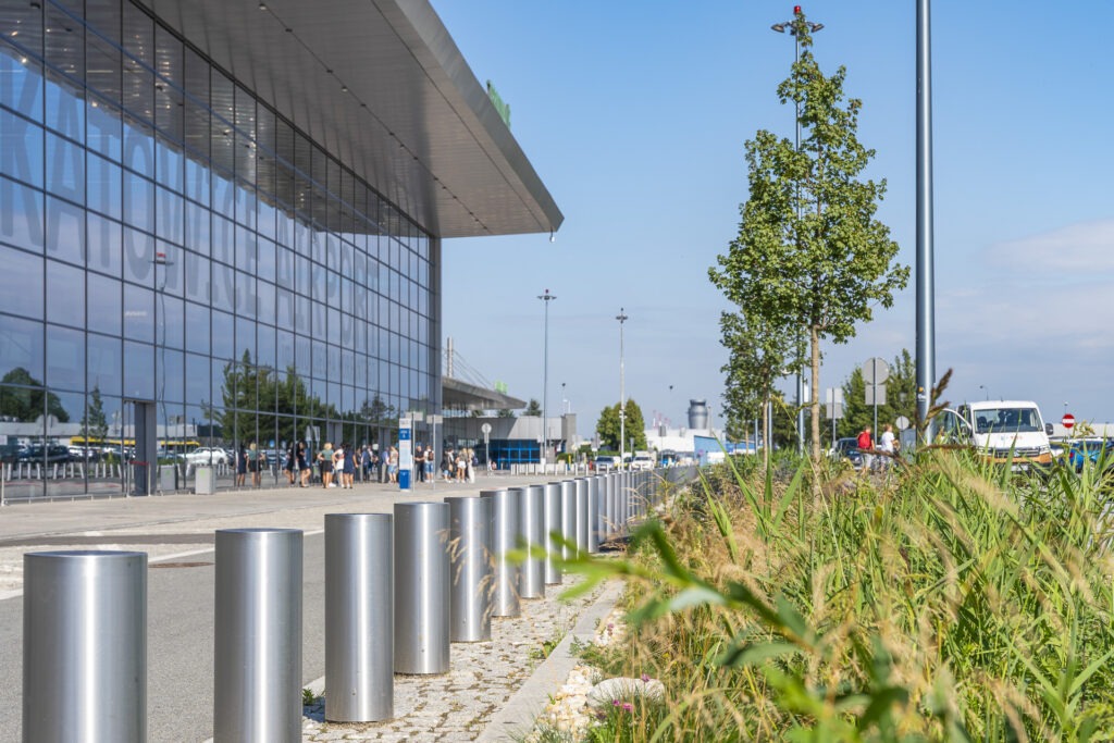 Zielona adaptacja lotniska w Pyrzowicach. Fot. Katowice Airport