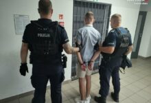 24-latek oszukiwał „na wnuczka” i „na policjanta”. Został zatrzymany. Fot. Policja Śląska