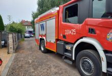 Wybuch w Bielsku-Białej. Dwie osoby poszkodowane. Fot. PSP w Bielsku-Białej