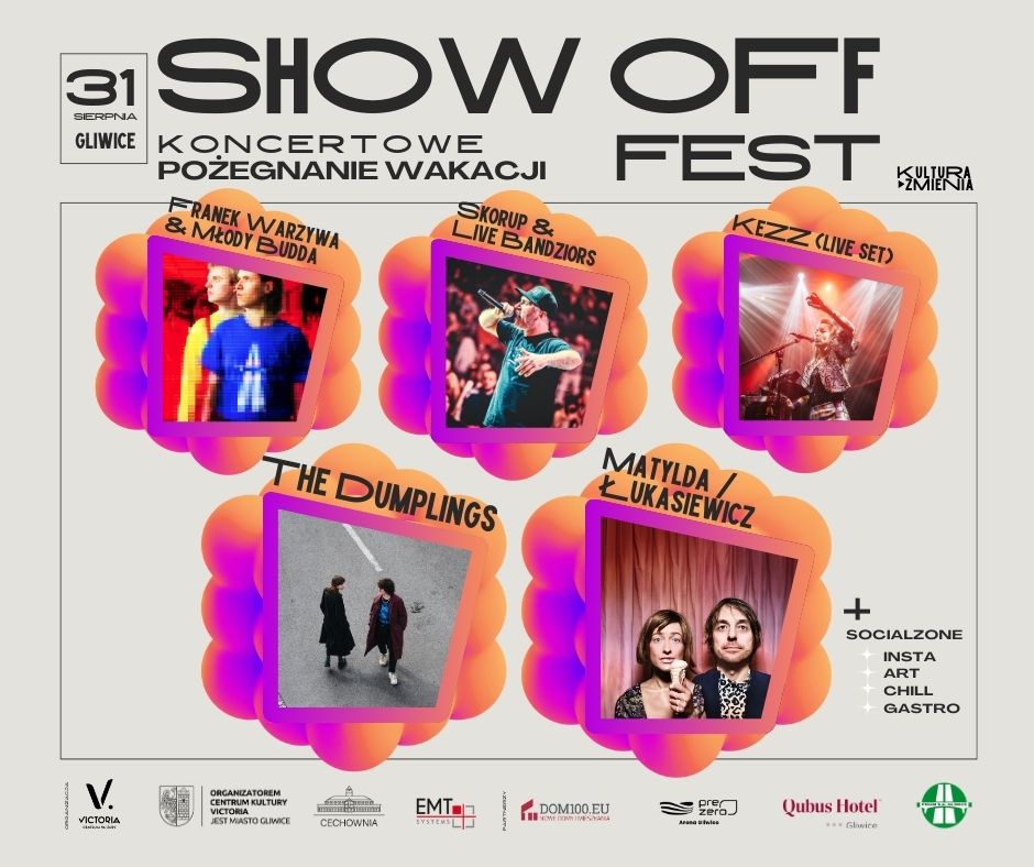 SHOW OFF FEST 2024. Pożegnanie wakacji w Gliwicach/fot.UM Gliwice