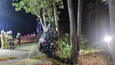 Śmiertelny wypadek w Mikołowie. Nie żyje 11-letnie dziecko. Fot. KPP w Mikołowie