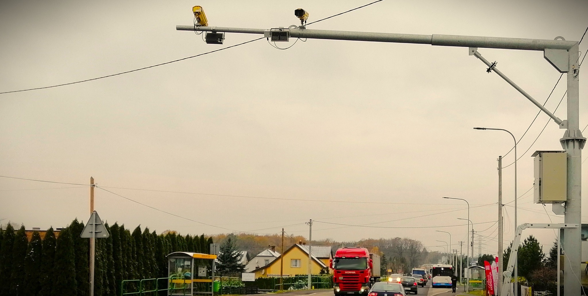 Kolejny odcinkowy pomiar prędkości w woj. śląskim/fot.Centrum Automatycznego Nadzoru nad Ruchem Drogowym/fb