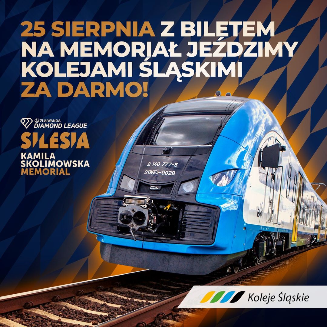 Pociągiem na memoriał za free/fot.Koleje Śląskie/fb