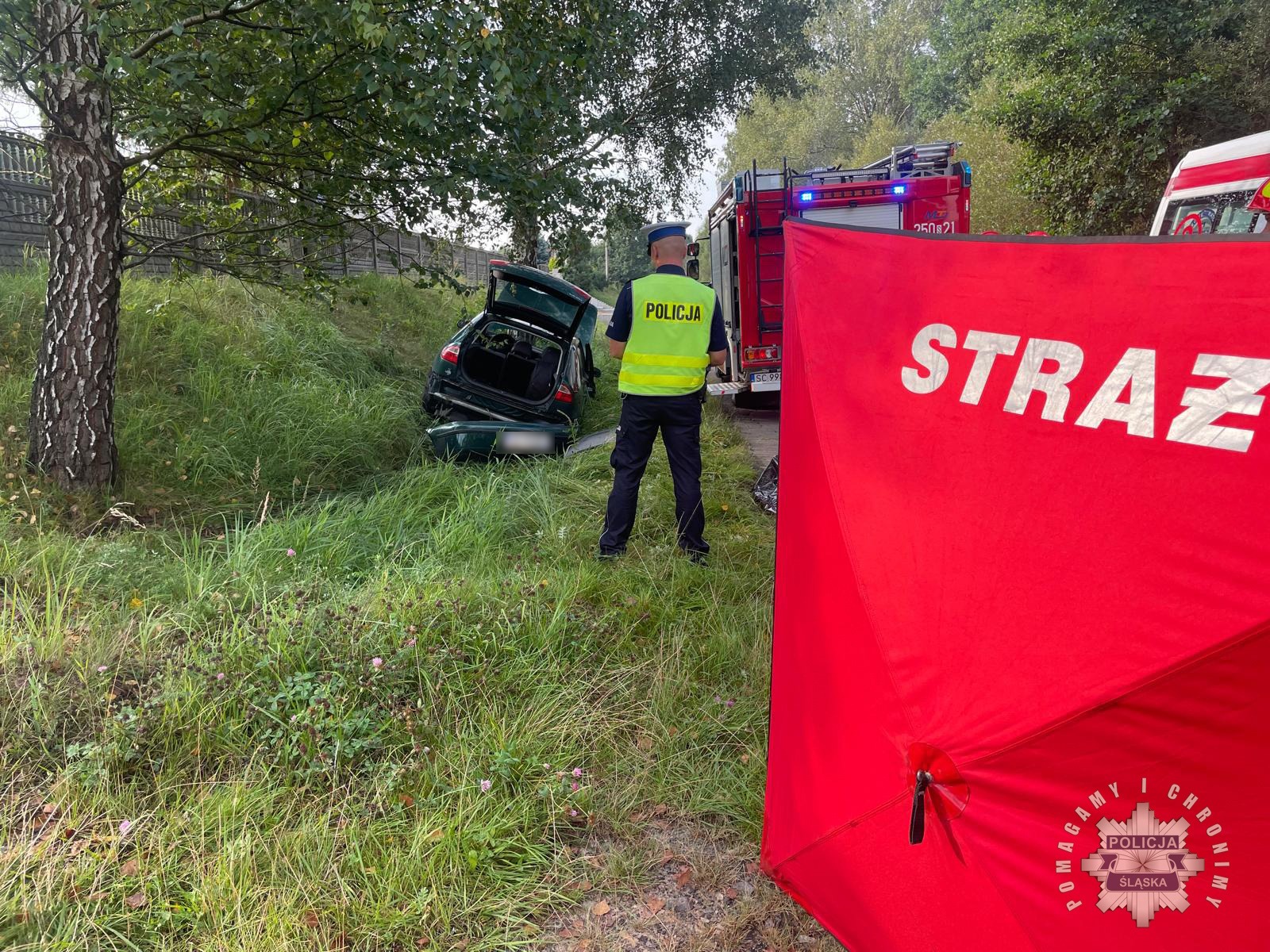 Tragiczna śmierć w Częstochowie/fot.Śląska Policja/fb