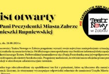 Teatr w Zabrzu pisze do prezydent miasta. „Prosimy o poważne podejście”