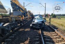 Śląskie: Tragedia na torach/fot.Śląska Policja