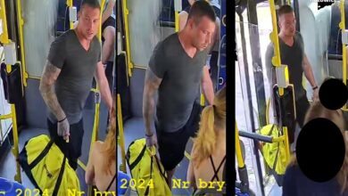 Katowice: Zniszczył drzwi autobusu. Wandal poszukiwany/fot.KMP Katowice