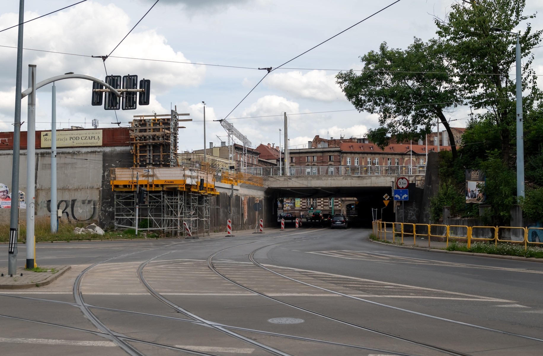 Utrudnienia w Bytomiu. Droga będzie nieprzejezdna, wyznaczono objazdy. Fot. UM Bytom