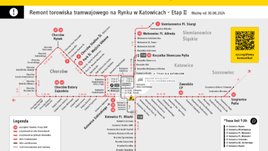 Rusza II etap modernizacji rynku w Katowicach. Będą utrudnienia. Fot. ZTM