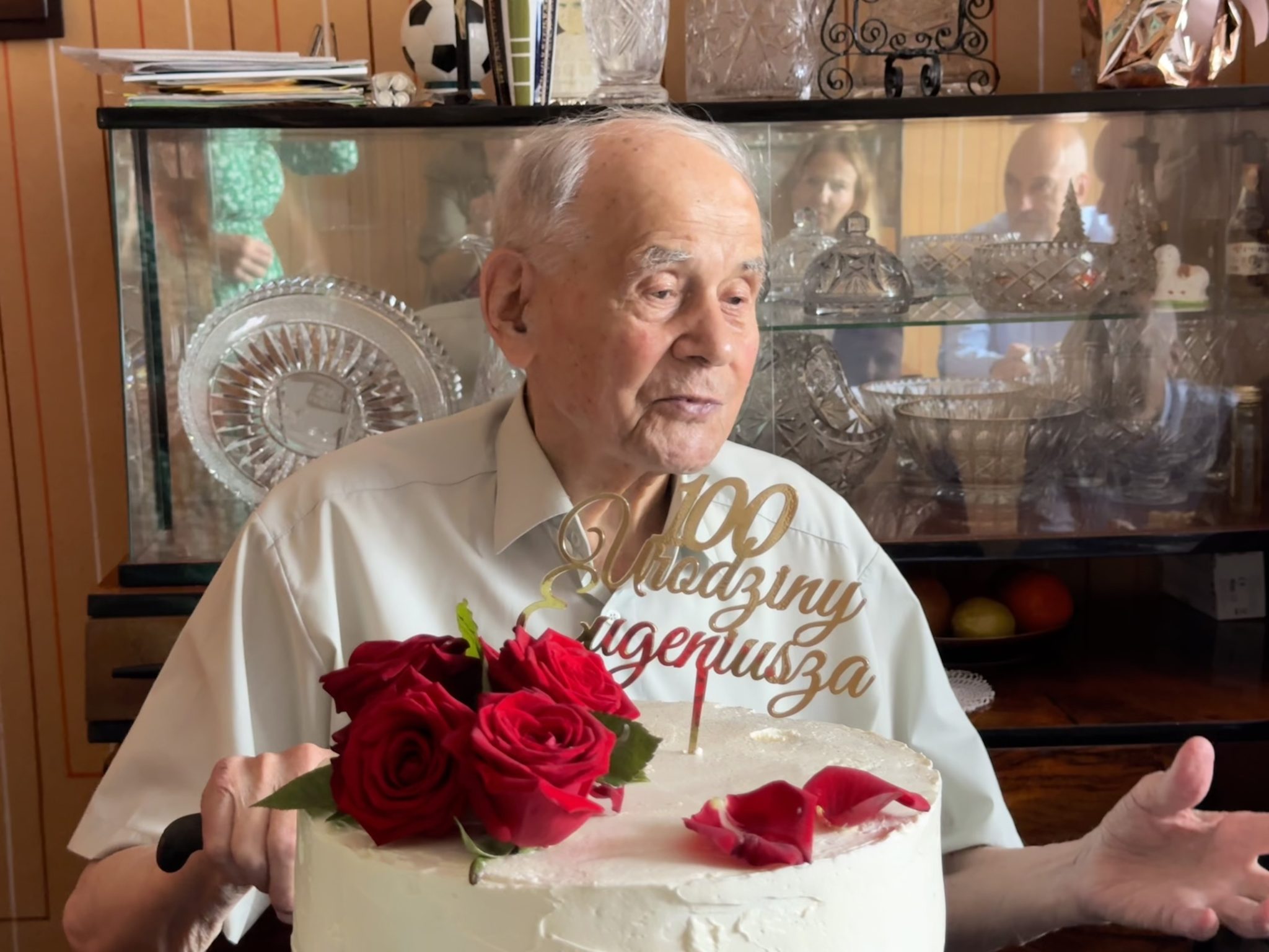 Kolejny 100-latek w regionie. To pan Eugeniusz z Jaworzna. Fot. UM w Jaworznie