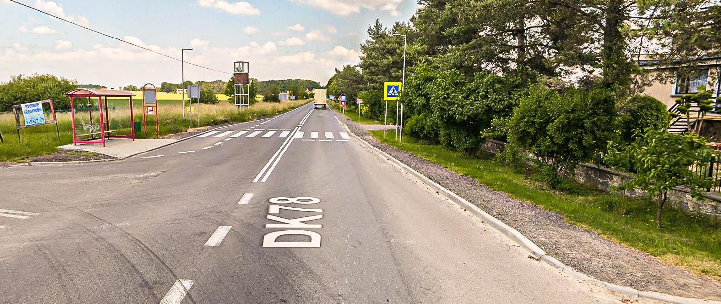 GDDKiA przebuduje skrzyżowanie na DK78. Fot. GDDKiA