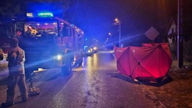 Śmiertelne potrącenie. Kierowca uciekł, trwają poszukiwania/fot.Policja Lubelska