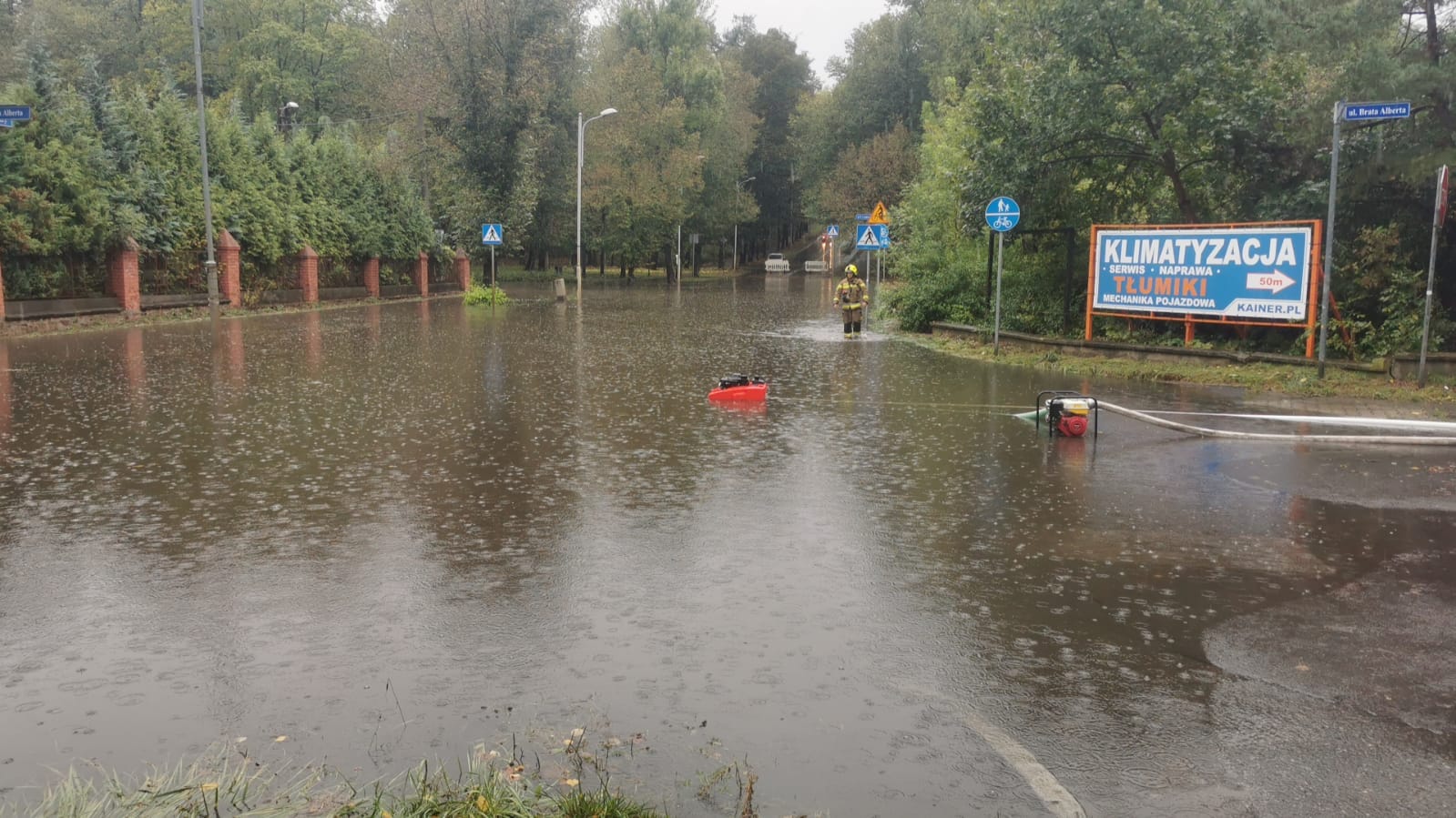 Wielka woda w Rudzie Śląskiej. Prezydent apeluje do mieszkańców