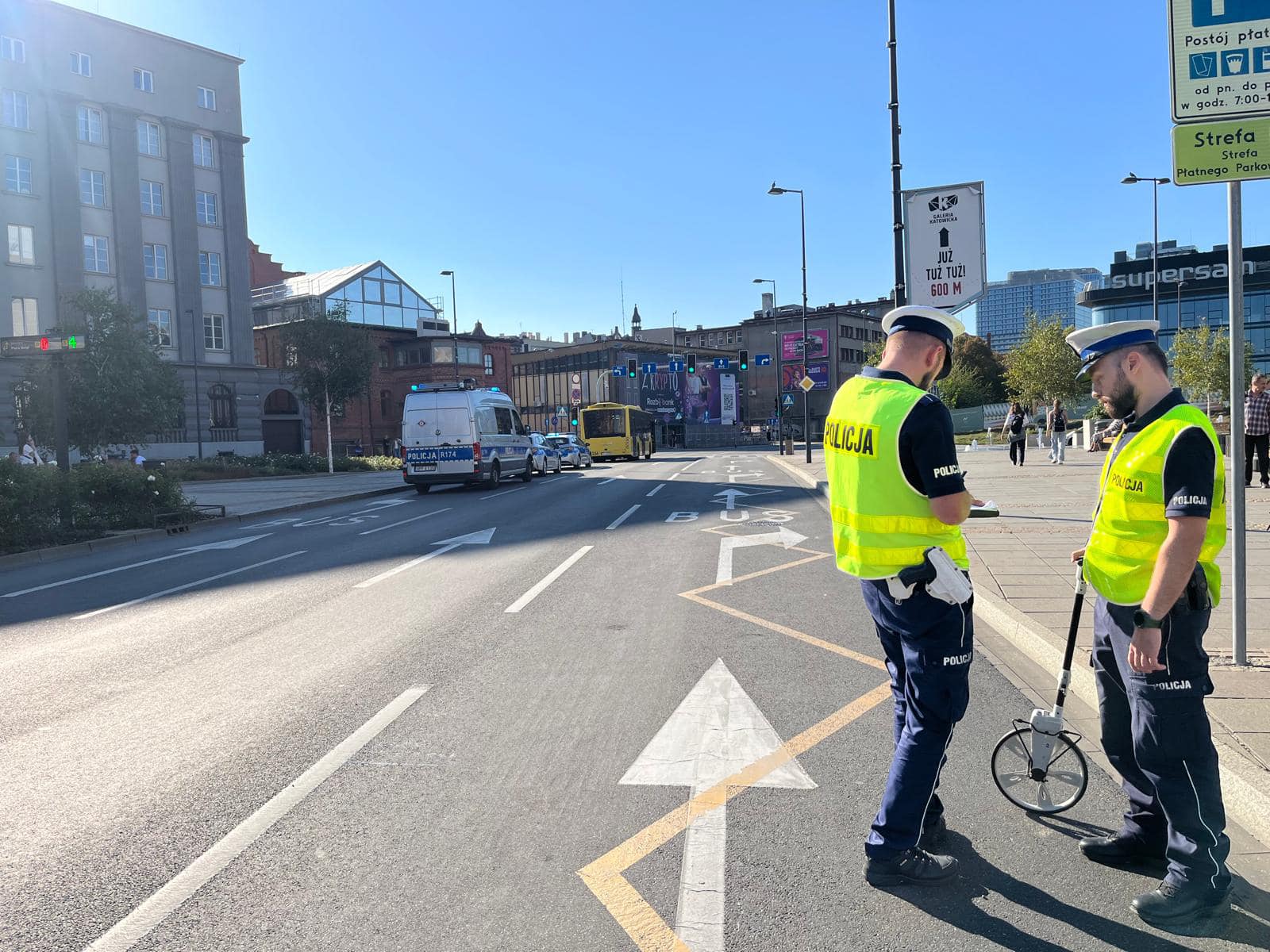 Katowice: Kierowca autobusu potrącił pieszego. Ten nie żyje/fot.Śląska Policja/fb