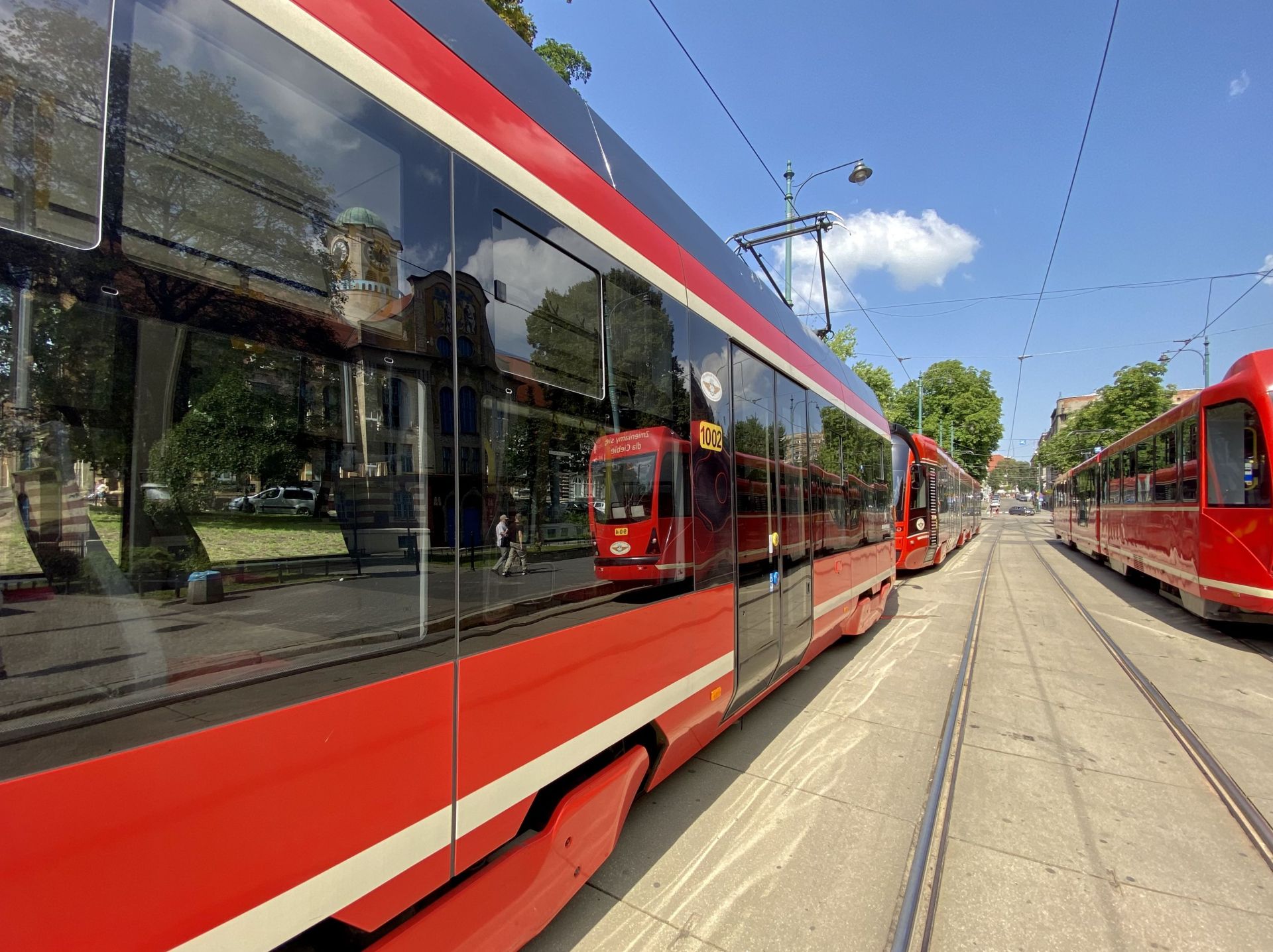 Tramwaj z Bytomia do Katowic. Fot. UM Bytom