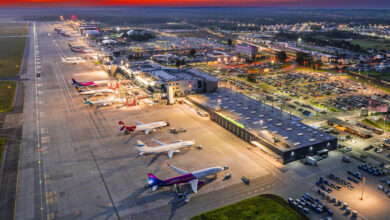 Lotnisko w Pyrzowicach bije rekordy. Ponad 782 tys. pasażerów we wrześniu. Fot. Katowice Airport