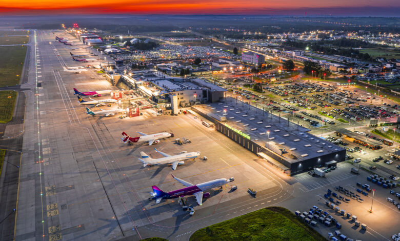 Lotnisko w Pyrzowicach bije rekordy. Ponad 782 tys. pasażerów we wrześniu. Fot. Katowice Airport