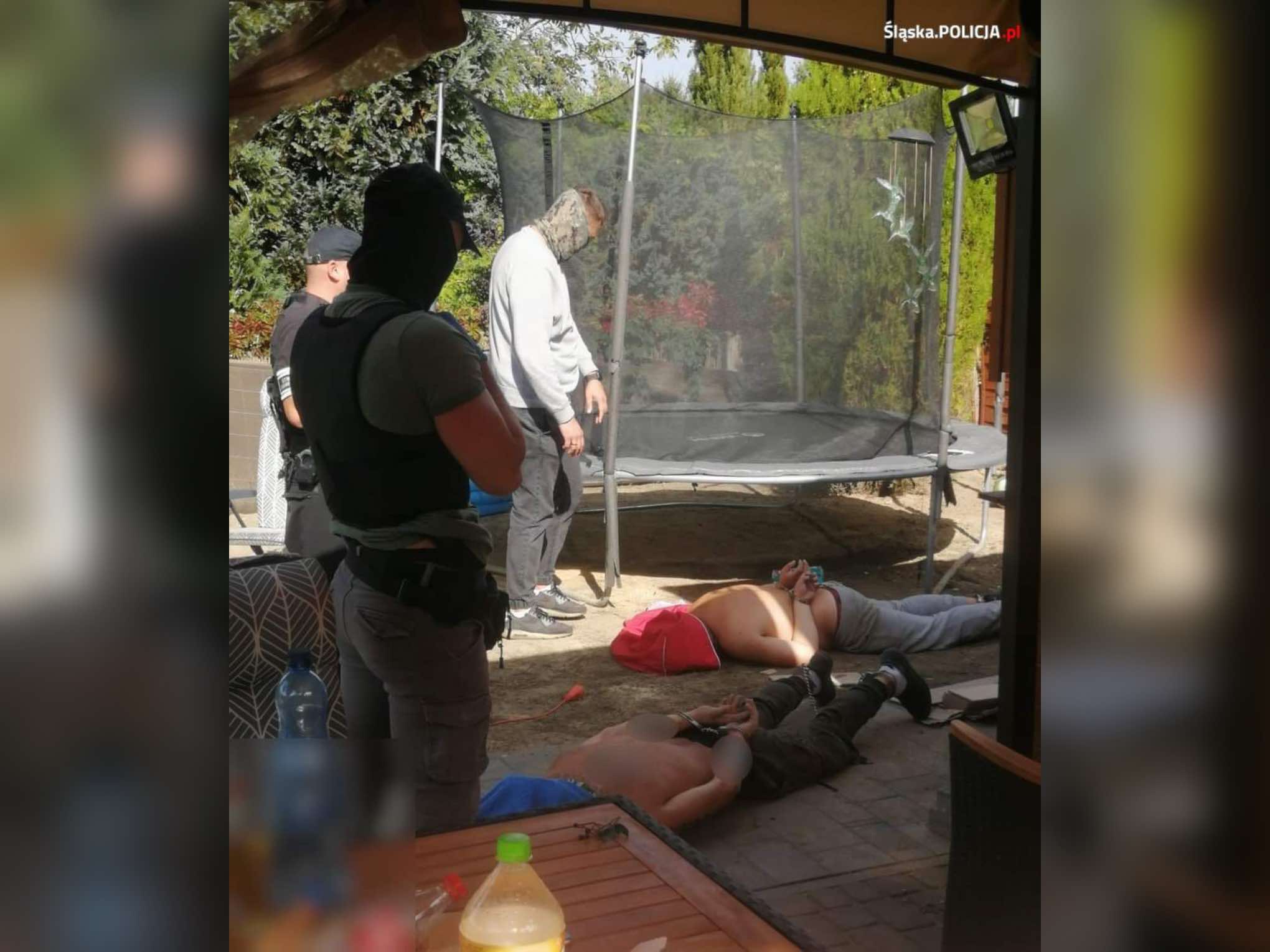 Produkcja psychotropów w Świętochłowicach/fot.Śląska Policja