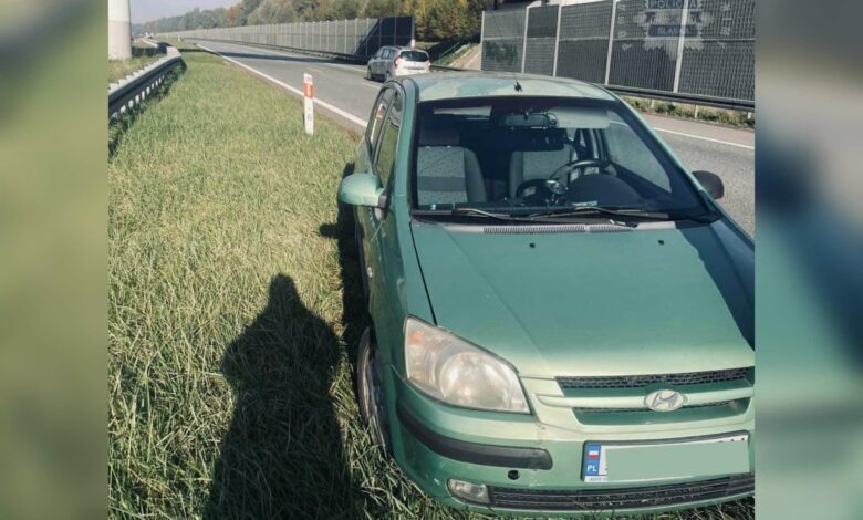 Śląskie: Autostradą A1 pod prąd. Za kierownicą 85-latek/fot.Śląska Policja/fb