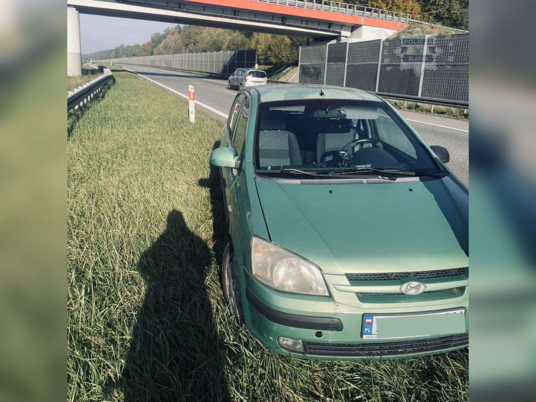 Śląskie: Autostradą A1 pod prąd. Za kierownicą 85-latek/fot.Śląska Policja/fb