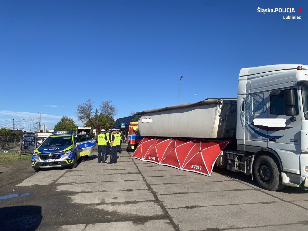 Tragedia w Lublińcu. Nie żyje 22-latka/fot.Śląska Policja