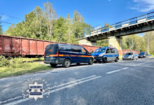 Rowerzysta zginął pod kołami pociągu w Mysłowicach/fot.Śląska Policja