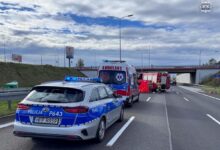 Śmierć na DTŚ. Policja zdradza, jak doszło do tragedii/fot.Śląska Policja