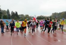 Patriotyczne bieganie w Bielsku-Białej/fot.UM Bielsko-Biała